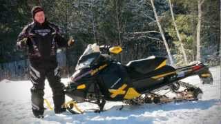 TEST RIDE 2013 SkiDoo Renegade X 800 [upl. by Anifur200]