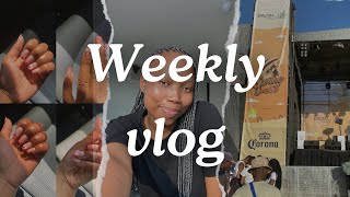 vlog spring jump off SHEIN haul getting hair and nails done [upl. by Sharpe]