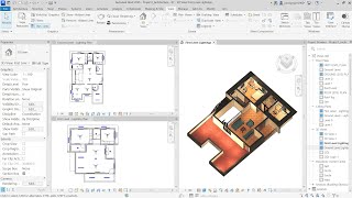 Video 7  Lighting in Revit [upl. by Tanaka767]