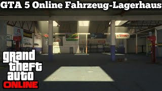 GTA 5 Online  Import Export DLC  Fahrzeug Lagerhaus Kaufen Für 2850000 [upl. by Airdna698]