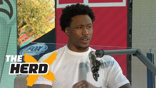 Brandon Marshall with high praise for Julian Edelman  THE HERD [upl. by Amaso]