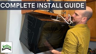 How To Remove And Install A Microwave  OverTheRange [upl. by Adnohryt]