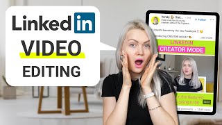 How To Edit Videos For LinkedIn  Adding Titles amp Subtitles [upl. by Alenson]