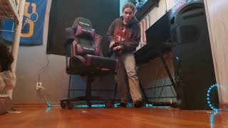 Gtracing Gaming chair with Bluetooth speakers [upl. by Birch]