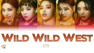 ITZY Wild Wild West Tradução codificada em cores Legendado HANROMPTBR [upl. by Grissel]