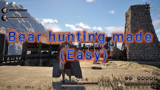 OBSOLETE Pax Dei Bear hunting made Easy [upl. by Weywadt]