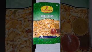 Ready to eat Bhelpuri ₹70 streetfood haldirams Haldiramsofficial [upl. by Yrrak]