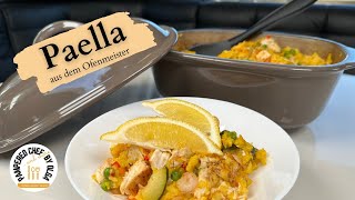 Paella aus dem Ofenmeister Stoneware von Pampered Chef 2023 [upl. by Nrublim]