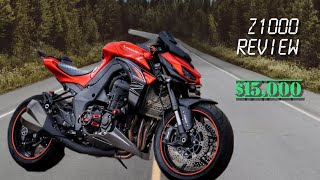 Kawasaki z1000 unveiled  specifications and review of Kawasaki z1000 [upl. by Enelym]