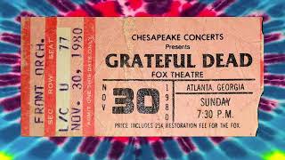 Grateful Dead  Scarlet Fire 19801130 Fox Atlanta SBD [upl. by Terriss]