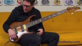 Alembic Europa 5String Bass PreOwned at FretNation [upl. by Magnus294]