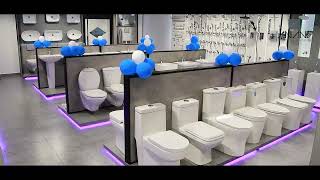 Tour of our new NAVEEN amp CO Parryware Paradise  Exclusive Display Showroom in Trichy sanitaryware [upl. by Ky423]