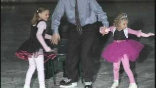 Figure Skating Family Spotlight Kennedy Payton and Dad Performing Dance with Cinderella [upl. by Bartie]