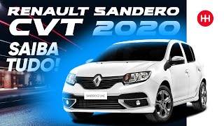 Renault Sandero CVT o compacto com marchas infinitas [upl. by Suoivatnom]