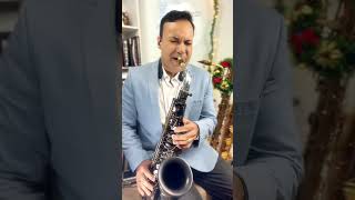 Glória a Deus nas alturas tema de natal no saxofone boquilha excellence soft e palheta velutto sax [upl. by Eniarda]