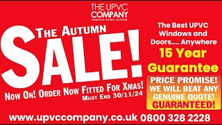 Double Glazing and UPVC Door Autumn Sale Now On [upl. by Appilihp443]