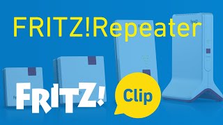 FRITZ Clip The new FRITZRepeater generation [upl. by Ahlgren]