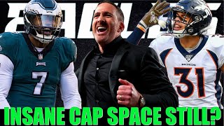 Eagles Cap Space RUMOR 👀 Justin Simmons EYEING Philly  Hasson Reddick Extension INCOMING [upl. by Anytsirk]