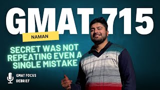 GMAT 715  Scoring 99 Percentile in 4 Months with the Power of Self Prep [upl. by Ybok]