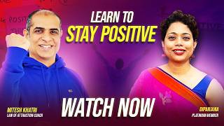 Attract Positive Emotions with Law of Attraction  Live Life Coaching Session by Mitesh Khatri [upl. by Yrnehnhoj]