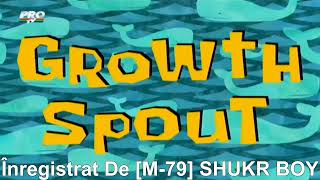 SpongeBob  Growth SpoutStuck in The Wringer Title Card Romanian🇷🇴 [upl. by Nyrak561]