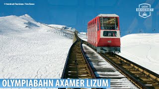 Axamer Lizum Olympiabahn aufs Hoadl [upl. by Nirac]