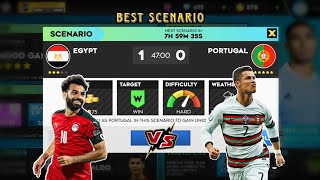 DLS 23  PORTUGAL VS EGYPT HARD SCENARIO 🤩 Hamood Gamerx [upl. by Enail]