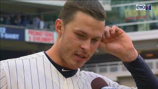 Kepler on his walkoff homer Kept it simple and it worked out [upl. by Seiter]