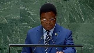 Tanzania Urges UNGA to Boldly Call for the Lifting of Sanctions Against Cuba PM Majaliwa Speech [upl. by Noak]