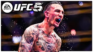 Starting Max Holloways Redemption Arc On UFC 5 [upl. by Ydneh]