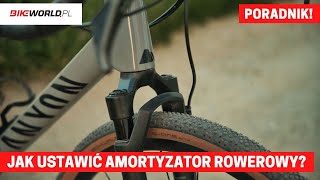 Jak ustawić amortyzator w rowerze  poradnik [upl. by Pogah]