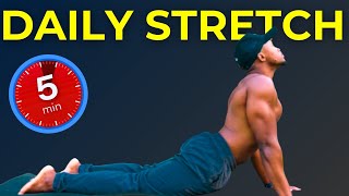 5 MINUTE MORNING STRETCH TO START YOUR DAY  Beginner Friendly [upl. by Oswal207]