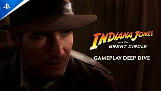 Indiana Jones and the Great Circle  Gameplay Deep Dive  PS5 Games [upl. by Dara]