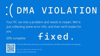 How to Fix DRIVER VERIFIER DMA VIOLATION Error in Windows 11 [upl. by Tremaine907]