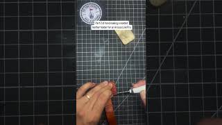 Part 2 of creating a molded leather holder for an Arccos Link Pro [upl. by Stoll]