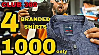 CHEAPEST PRICE DRESS 100 ORIGINAL BRANDED SURPLUS CLOTHING AT LOW PRICE  CLUB 360  ₹250 ONWARDS [upl. by Eveline564]