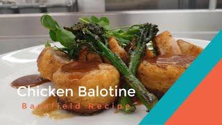 Recipe Stuffed Chicken Ballotine [upl. by Erreit]