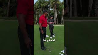 Tiger Woods short game secrets with Collin Morikawa TaylorMade shorts [upl. by Sila526]