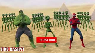 Boss Baby Spiderman Hulk Dance Video  Kesariya  Baby Calm Down [upl. by Wixted902]