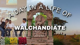 Walchand College of engineering sangli  A Day in life of Walchandiates  WCE SANGLI walchand [upl. by Odlavu]