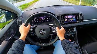 2023 Skoda Karoq 15 TSi  review amp pov test drive [upl. by Ysset]