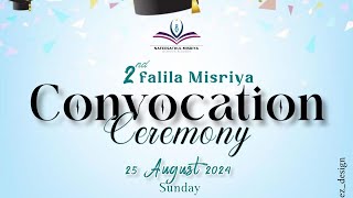 FALILA MISRIYYA  SECOND CONVOCATION CEREMONY  25 th August at Calicut [upl. by Cello944]