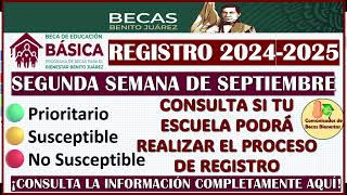 😱🥳REGISTRO BECAS BENITO JUAREZ 20242025🥳😱 [upl. by Ninerb]