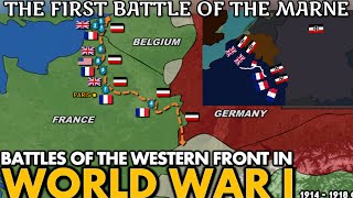 The First Battle of the Marne 1914 Under 5 Minutes  DOCUMENTARY [upl. by Hcab]