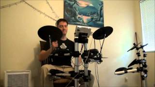 Vortal Combat Drums Cover Half Life 2  Episode 2 [upl. by Ahserb]