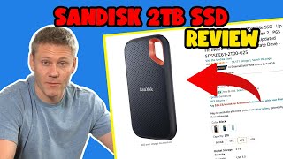 SanDisk 2TB Extreme Portable SSD  Honest Review [upl. by Hachmin]