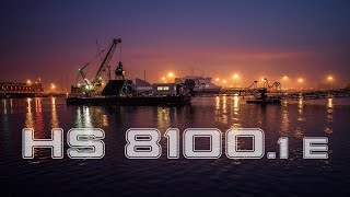 Liebherr  Electric HS 81001 E in Dredging Operation [upl. by Airreis198]