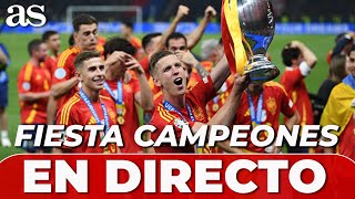 EN DIRECTO FIESTA DE ESPAÑA EN CIBELES  CAMPEONES EUROCOPA 2024 [upl. by Saihtam]