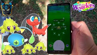 DIA de INVESTIGACIONES ELECTRIZANTE con MUCHOS SHINYS en POKEMON GO [upl. by Yelrahs105]