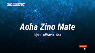 AOHA ZINO MATE  KARAOKE LAGU NIAS HITS [upl. by Roehm661]